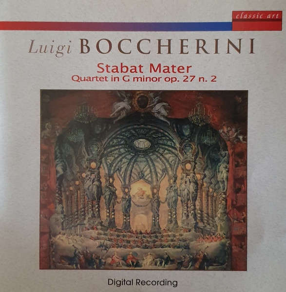 Stabat Mater / Quartet In G Minor Op. 27 N. 2