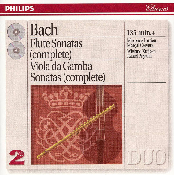 Flute Sonatas (Complete) / Viola Da Gamba Sonatas (Complete)