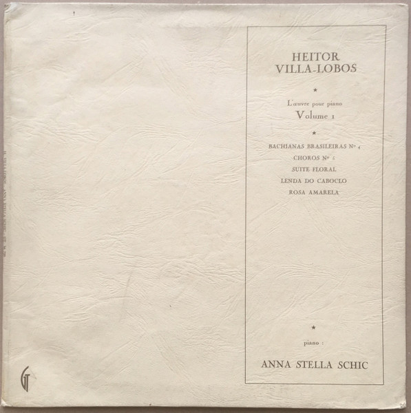 L'Œuvre Pour Piano Volume I : Bachianas Brasleiras N° 4 - Choros N° 5 - Suite Floral - Lenda Do Caboclo - Rosa Amarela