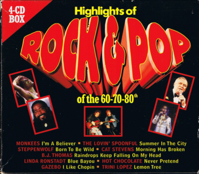 Highlights Of Rock & Pop Of The 60-70-80th