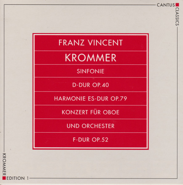 Konzerte - Sinfonie D-Dur Op. 40, Harmonie Es-Dur Op. 79, Konzert Für Oboe Und Orchester F-Dur Op. 42