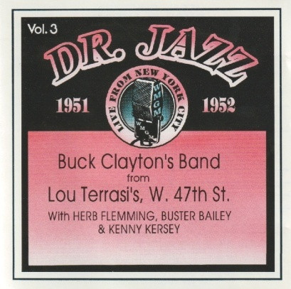 Buck Clayton's Band From Lou Terrasi's W. 47th St.