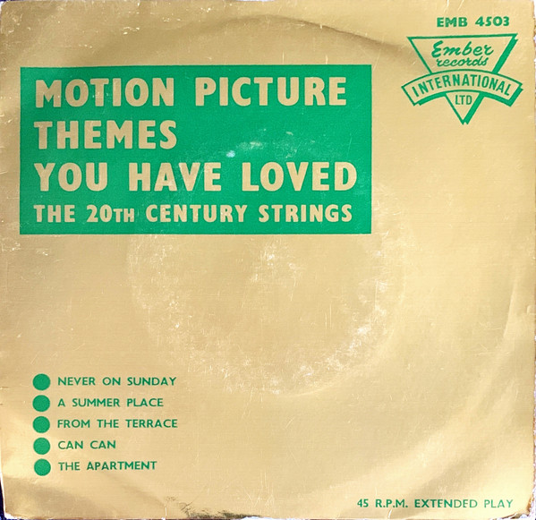 Motion Picture Themes You Have Loved