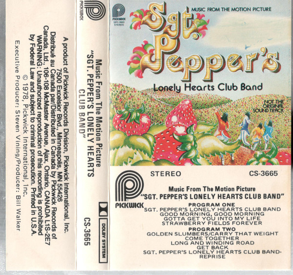 Music From The Motion Picture Sgt. Pepper's Lonely Hearts Club Band