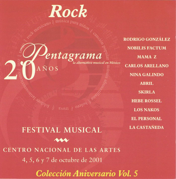 Pentagrama 20 Años - Colección Aniversario Vol. 5: Rock