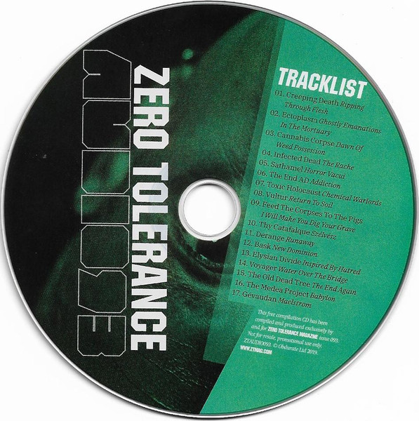 Zero Tolerance Audio 93