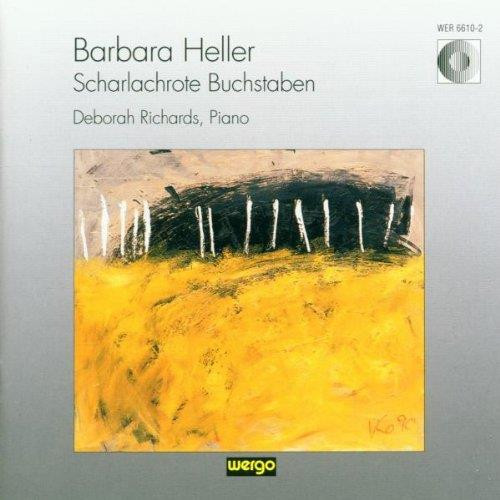 Scharlachrote Buchstaben