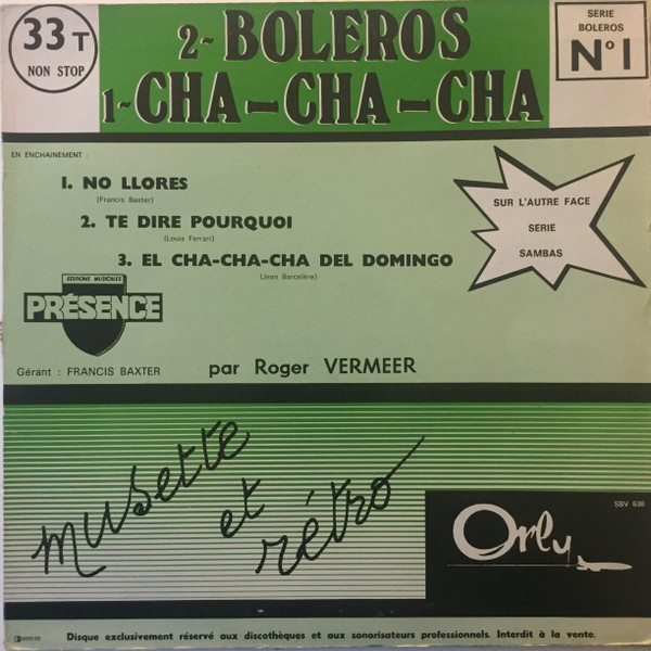 Sambas - Boleros - Cha-Cha-Cha