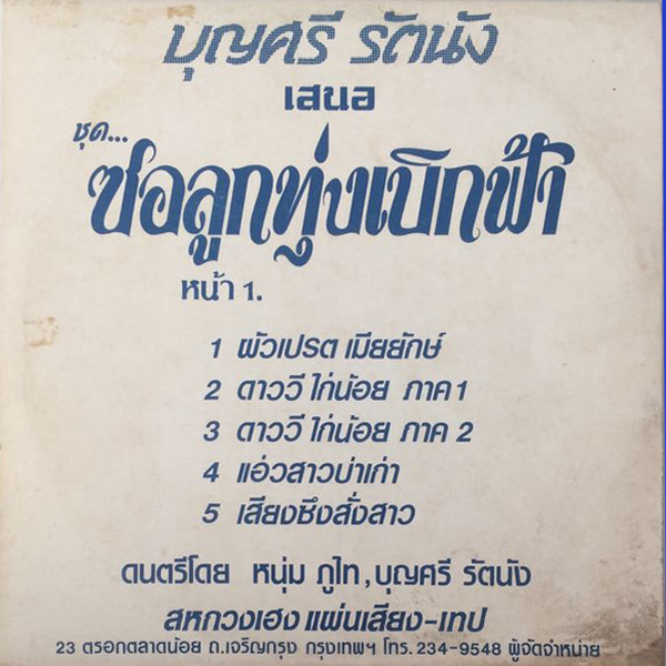 ซอลูกทุ่งเบิกฟ้า