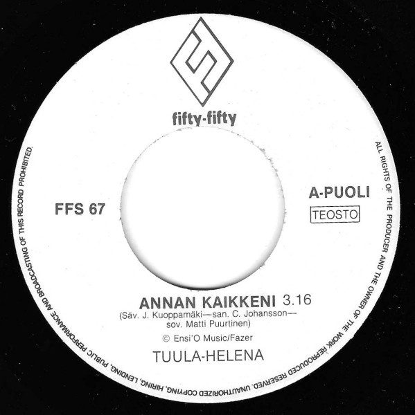 Annan Kaikkeni
