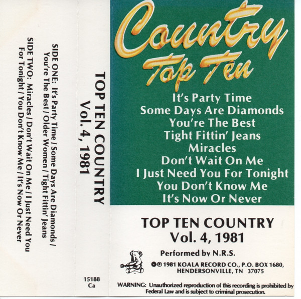Top Ten Country  Vol. 4, 1981