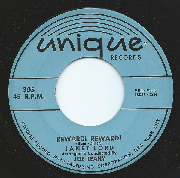 Reward! Reward! / Love Me All The Way