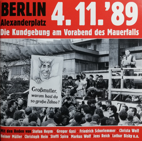 Berlin Alexanderplatz 4.11. '89