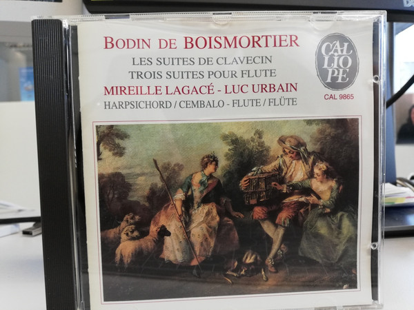 Bodin de Boismortier - Les suites de clavecin, pour flûte