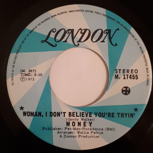 Woman, I Don't Believe You're Tryin'