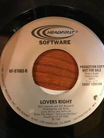 Lover's Right