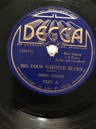 Big Four Whistle Blues / Drunken Woman Blues