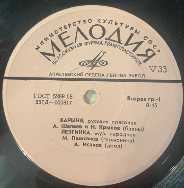 Барыня / Лезгинка / Цыганская Венгерка / Яблочко