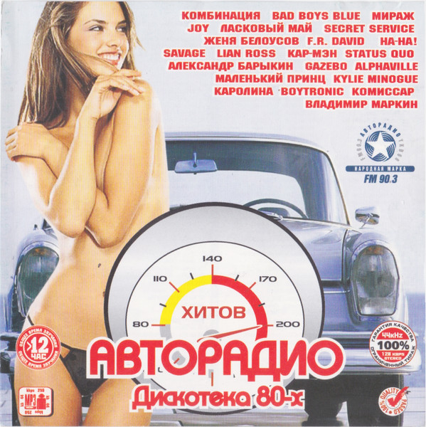 Авторадио Дискотека 80-х 200 хитов
