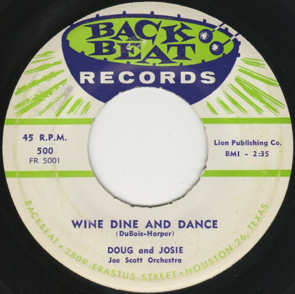 Wine Dine And Dance / I'll Give Love To You
