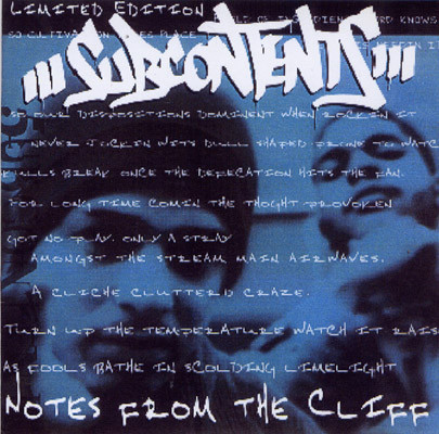 Notes From The Cliff