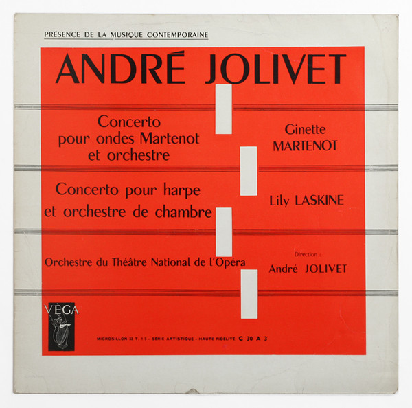 Concerto Pour Ondes Martenot Et Orchestre / Concerto Pour Harpe  Et Orchestre De Chambre