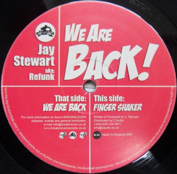 We Are Back!