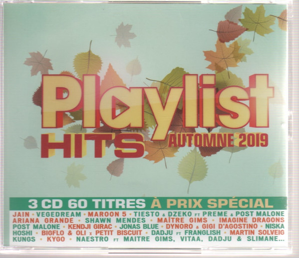 Playlist Hits Automne 2019