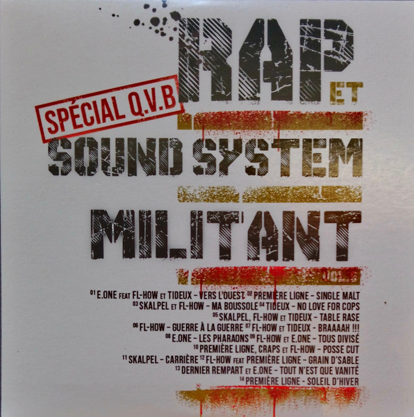 Rap Et Sound System Militant Vol. 5 - "Spécial QVB"