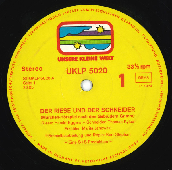 Der Riese Und Der Schneider / Die Sieben Raben