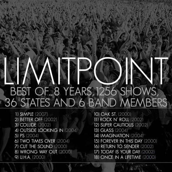 Best of​.​.​.​8 Years, 1256 Shows, 36 States and 6 Band Members