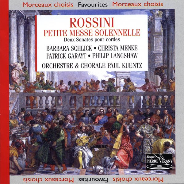 Petite Messe Solennelle / Deux Sonates Pour Cordes