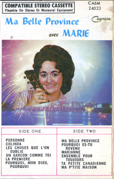 Ma Belle Province Avec Marie