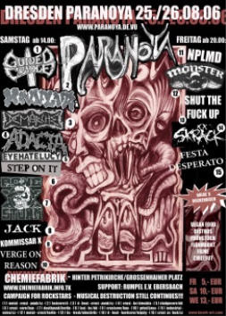 Paranoya 3 - DRESDEN PARANOYA Festival 25./26.08.06