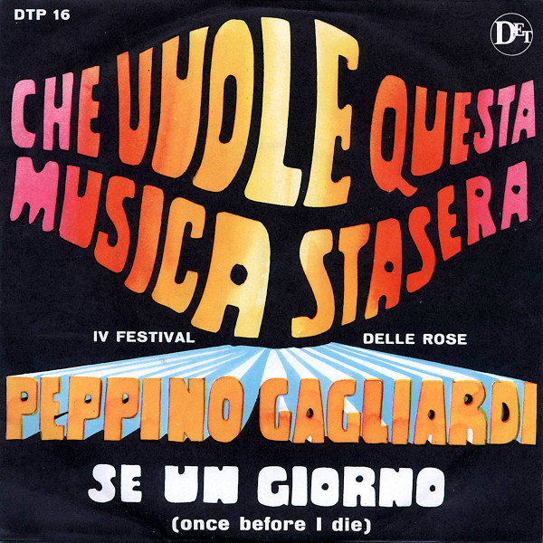 Che Vuole Questa Musica Stasera