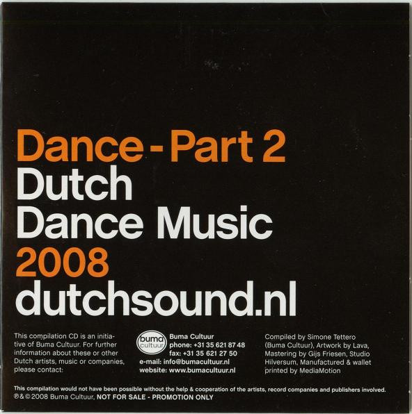 Dance - Part 2 - Dutch Dance Music 2008