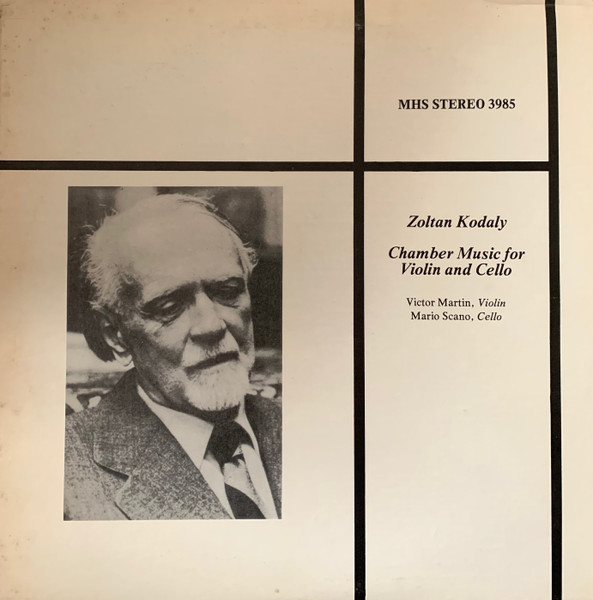 Chamber Music For Violin And Cello