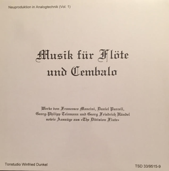 Musik für Flöte und Cembalo