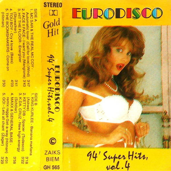 Eurodisco 94' Super Hits, vol.4