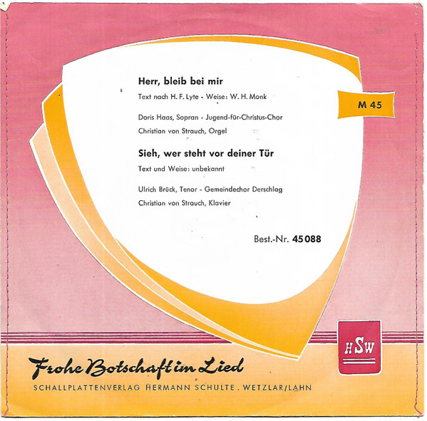 Herr, Bleib Bei Mir / Sieh, Wer Steht Vor Deiner Tür