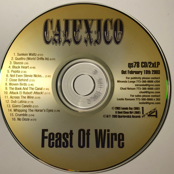 Feast Of Wire