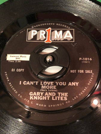 I Can't Love You Any More / Will You Go Steady 