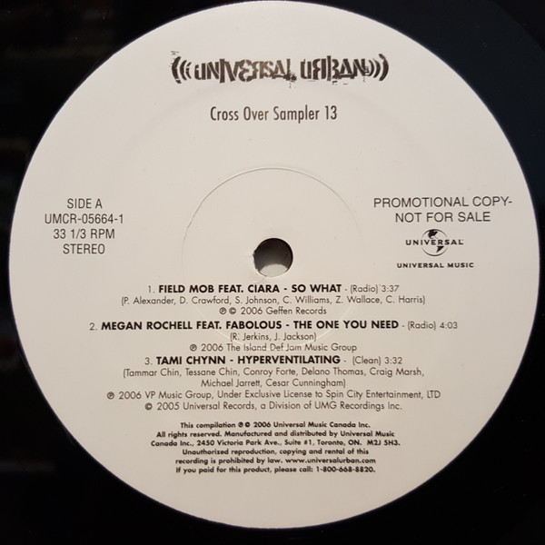 Crossover Sampler 13