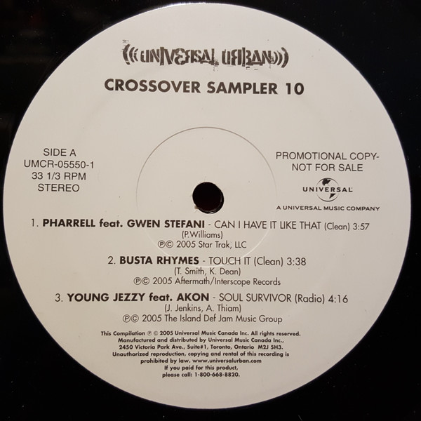 Crossover Sampler 10