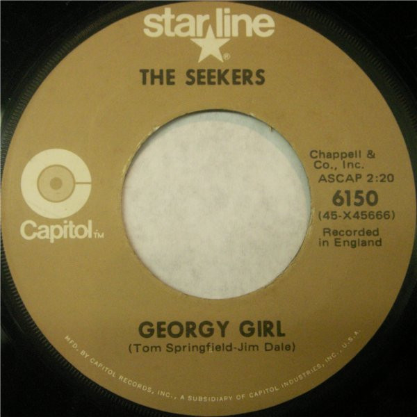 Georgy Girl / I'll Never Find Another You