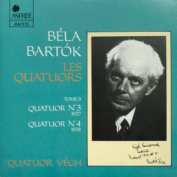 Quatuor N° 3 (1927) / Quatuor N° 4 (1928)