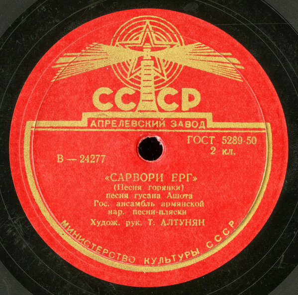 Сарвори Ерг / Тгамардканц Пар
