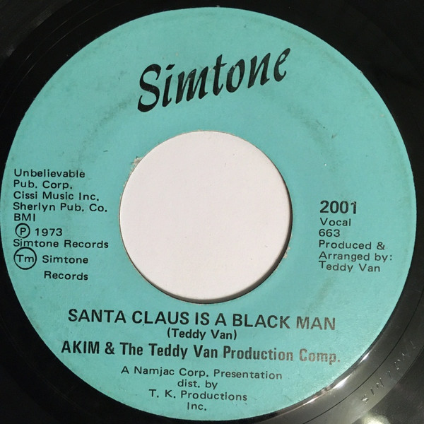 Santa Claus Is A Black Man / A Natural Santa