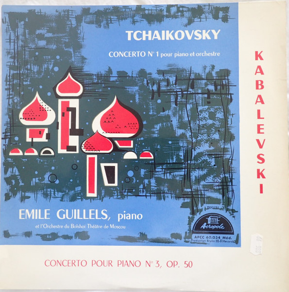 Concerto N°1 Pour Piano Et Orchestre / Concerto Pour Piano N°3 Op.50