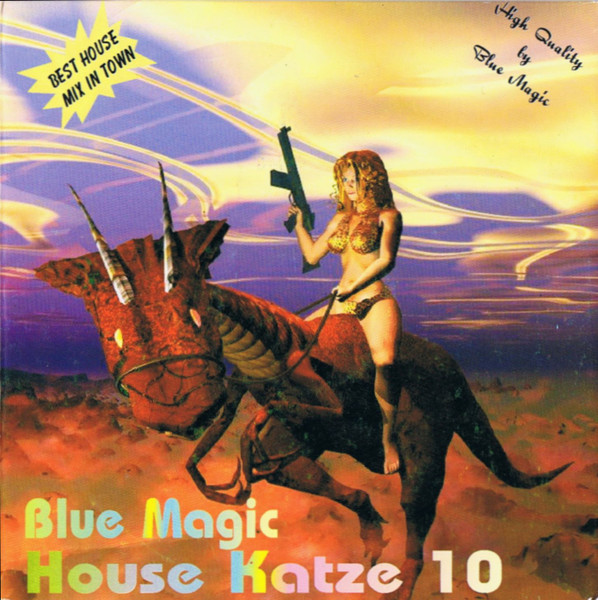 Blue Magic House Katze 10